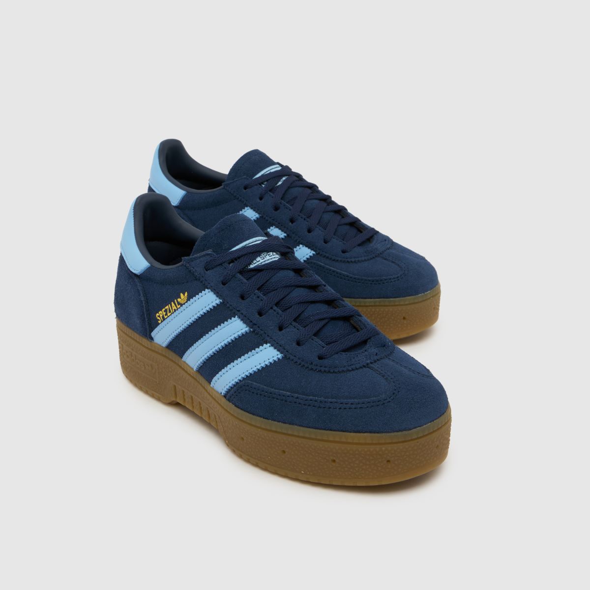 adidas Handball Spezial Bold in Navy & Pl Blue adidas Handball Spezial Bold 4