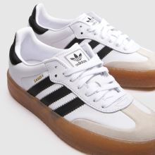 adidas Sambae in White & Black adidas Sambae,3 of 4