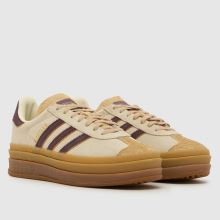 adidas Gazelle Bold in Beige Multi adidas Gazelle Bold,2 of 4