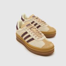 adidas Gazelle Bold in Beige Multi adidas Gazelle Bold,3 of 4