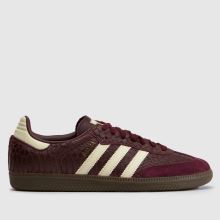 adidas Samba OG in Burgundy adidas Samba OG,1 of 4
