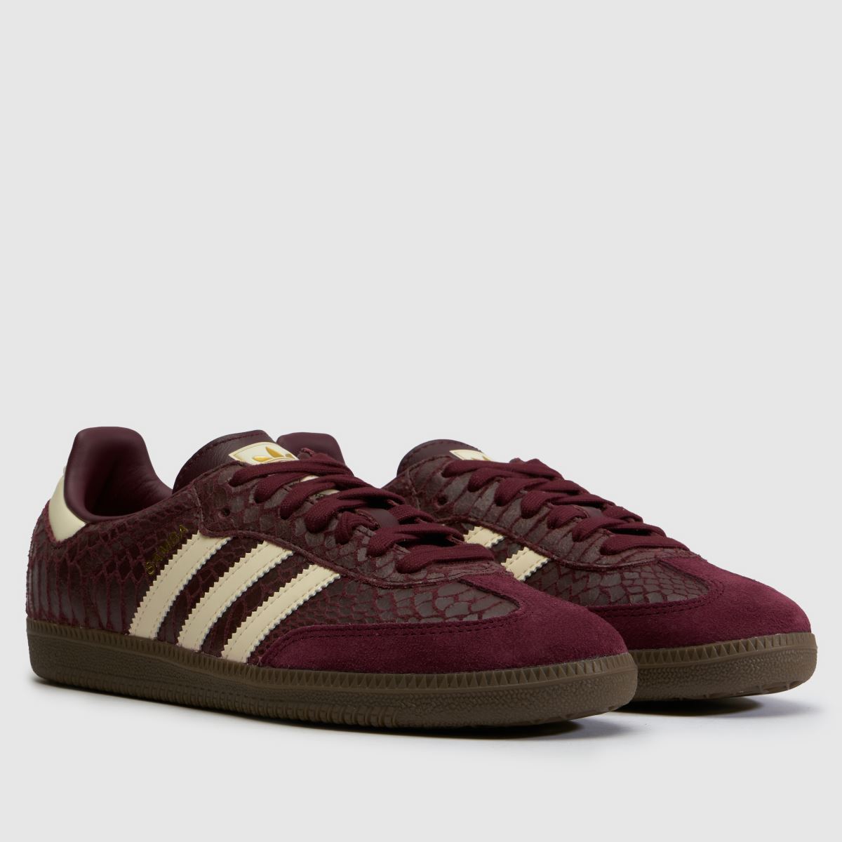 adidas Samba OG in Burgundy adidas Samba OG 3