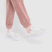 silver stan smith trainers