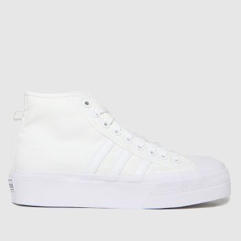 adidas white nizza platform mid trainers adidas white nizza platform mid trainers