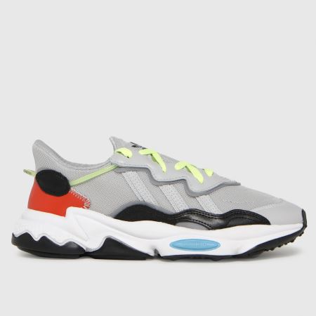 Womens Light Grey adidas Ozweego Trainers | schuh