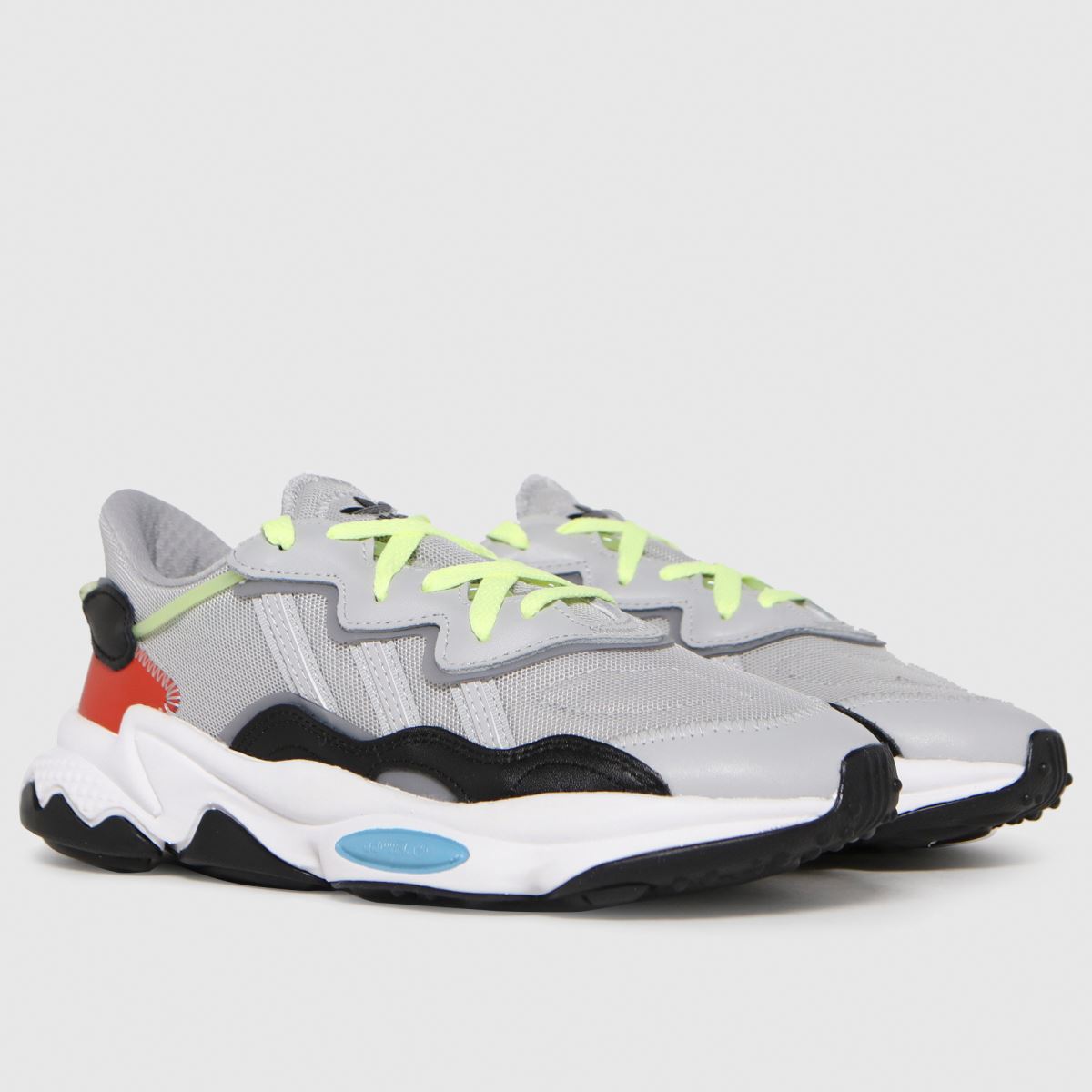 Womens Light Grey adidas Ozweego Trainers | schuh