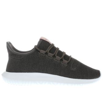 womens dark green adidas tubular shadow 2-tone knit trainers | schuh ADIDAS DARK GREEN TUBULAR SHADOW 2-TONE KNIT TRAINERS