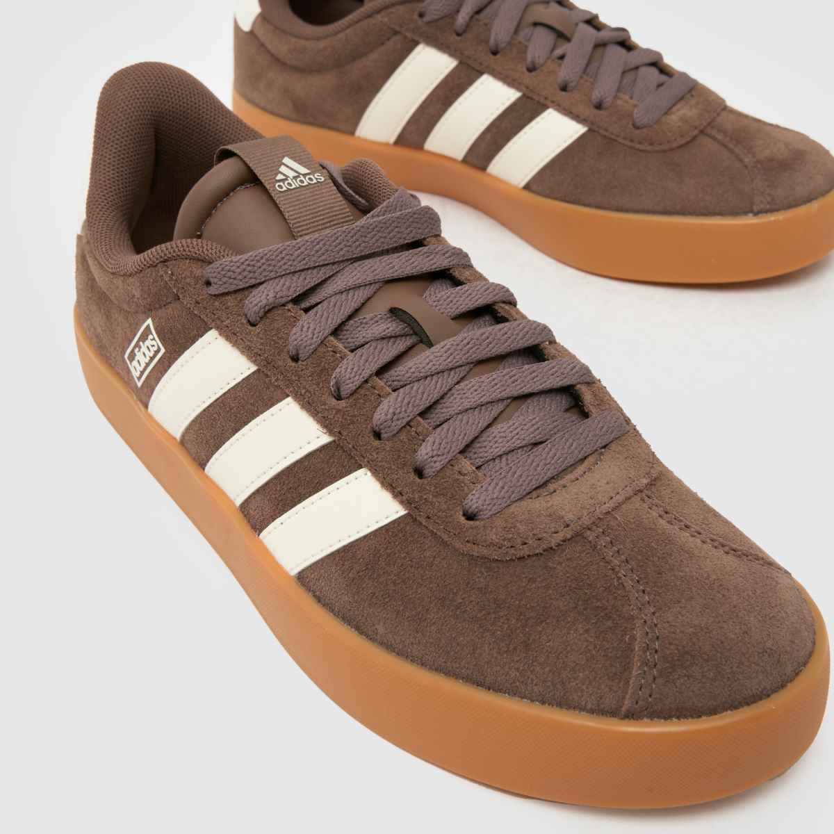 adidas VL Court 3.0 in Brown & White adidas VL Court 3.0 4