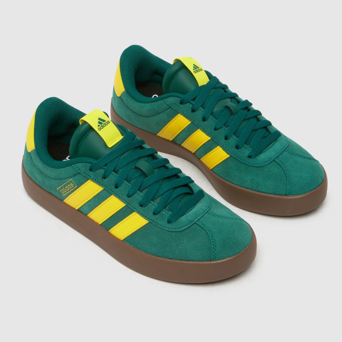 School Bag Ofadidas In Green And Yellow Womens Green Multi Adidas