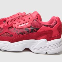 adidas pink falcon trainers