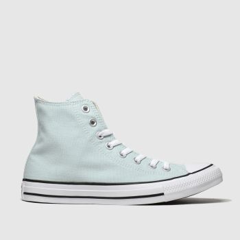 converse pale blue all star hi trainers converse pale blue all star hi trainers