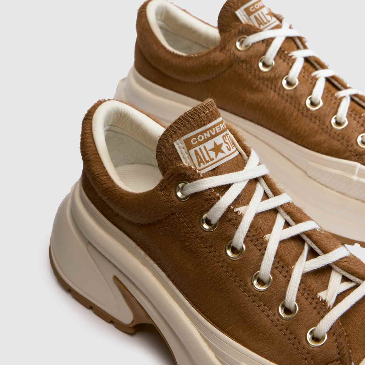 Converse Run Star Crush in Brown & White Converse Run Star Crush 7
