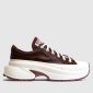 White & Burgundy