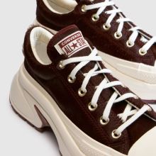 Converse Run Star Crush in White & Burgundy Converse Run Star Crush,3 of 4