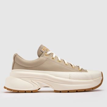 Converse White & Beige Run Star Crush Womens Trainers