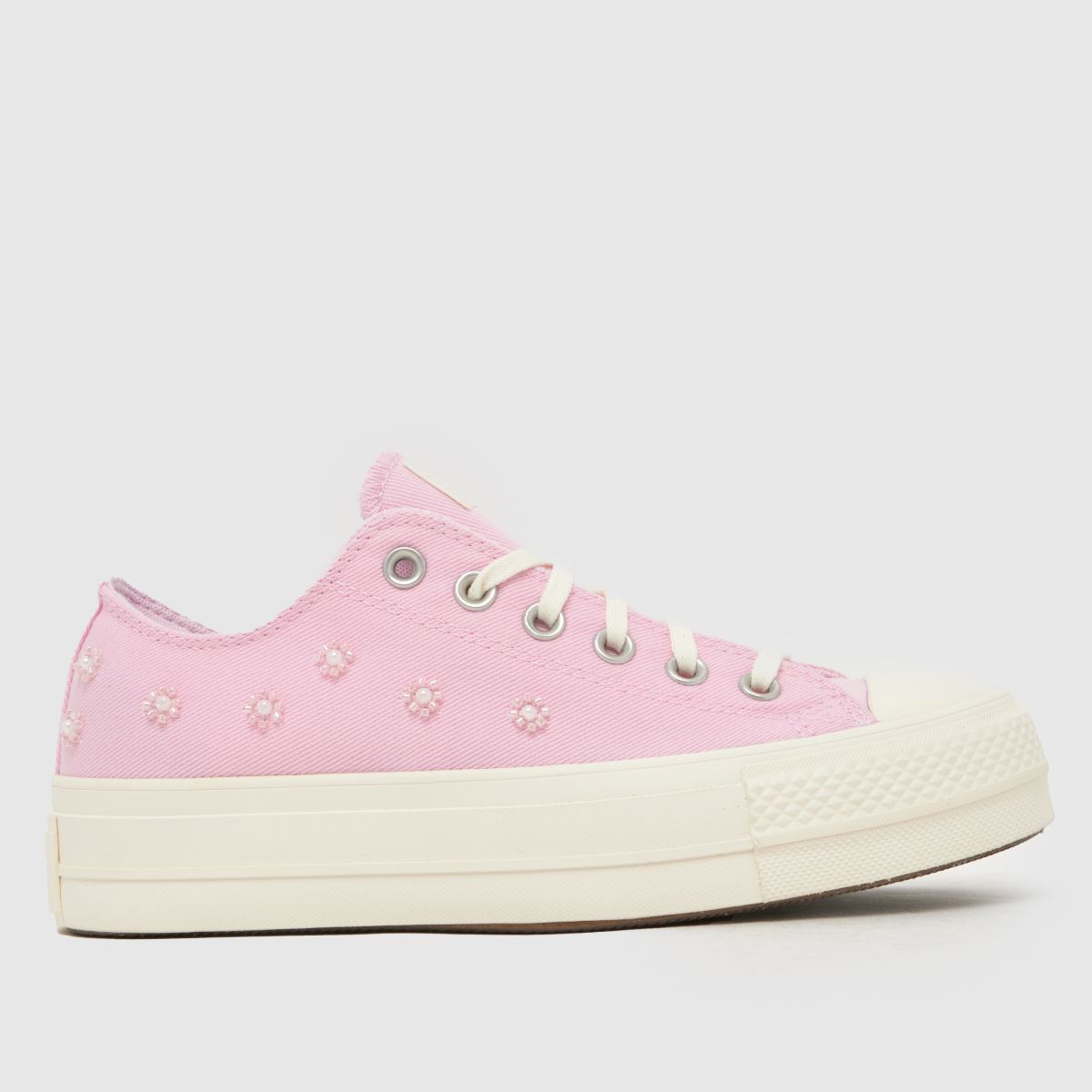Converse All Star Lift Ox Trainers in Pink