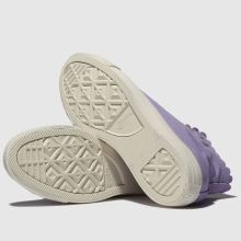 converse white all star frilly thrills ox trainers