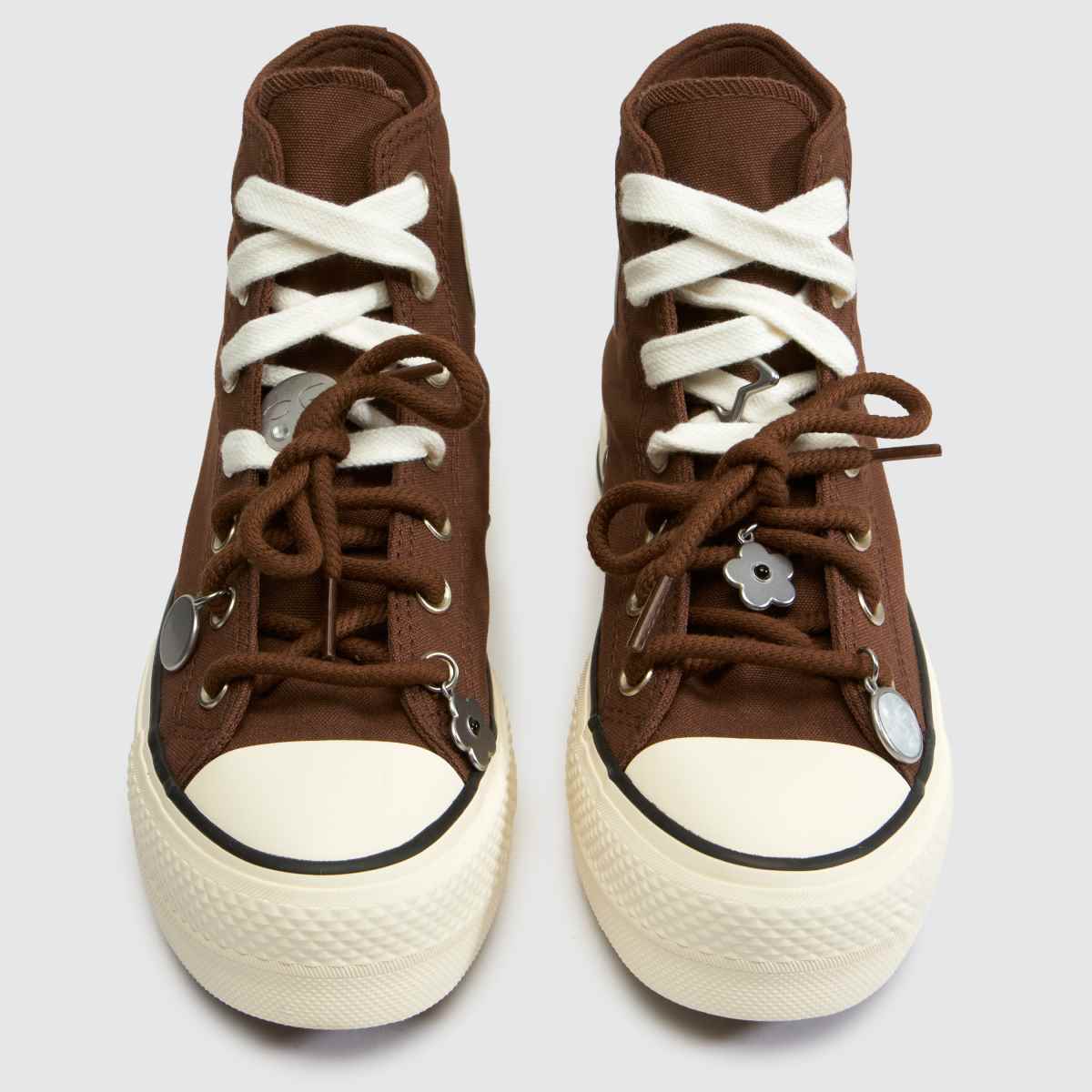 Converse All Star Lift Hi in Brown Multi Converse All Star Lift Hi 4