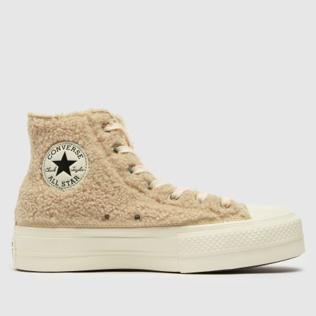 white platform converse schuh