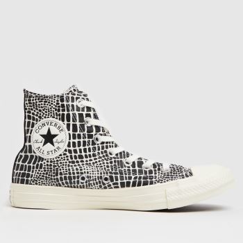Converse black & white digital daze hi trainers Converse black & white digital daze hi trainers