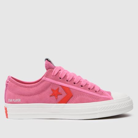 Pink Converse One Star Nubuck Seasonal Colors Low Top Converse One