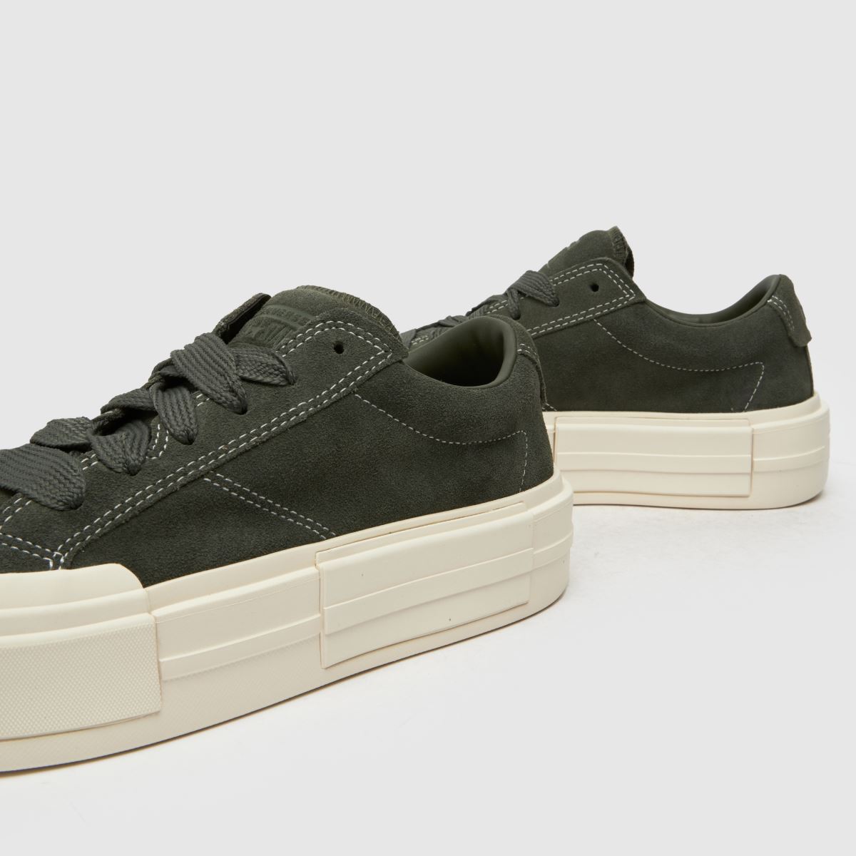 Womens Dark Green Converse All Star Cruise Ox Trainers schuh