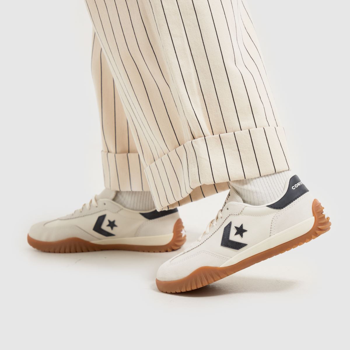 Womens White Converse Run Star Trainers | schuh