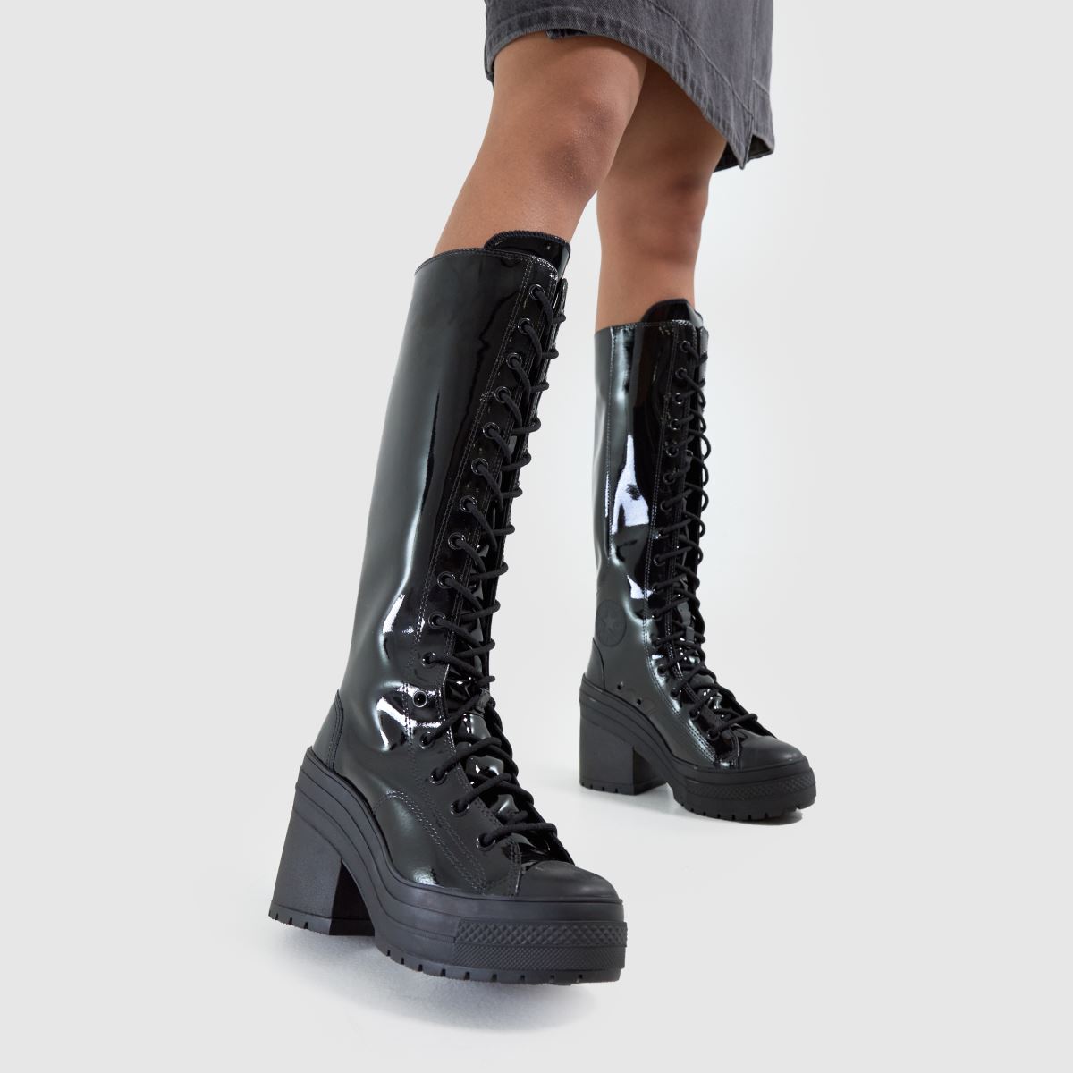 De Luxe Stiefel Converse Converse Hohe Absatz-sneakers 