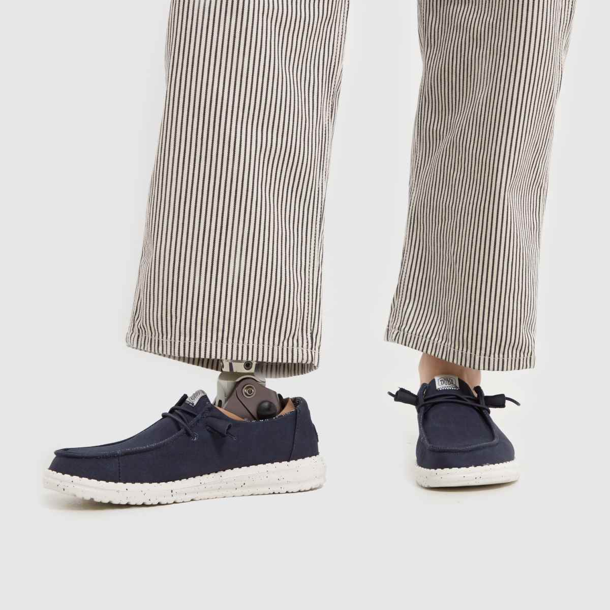 HEYDUDE Wendy Canvas in Navy