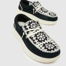 HEYDUDE Wendy Comf Suede Crochet,3 of 4