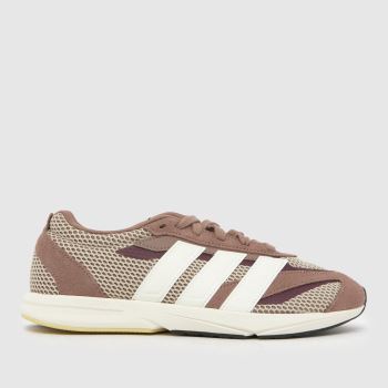 adidas Brown & White Lightblaze Womens Trainers