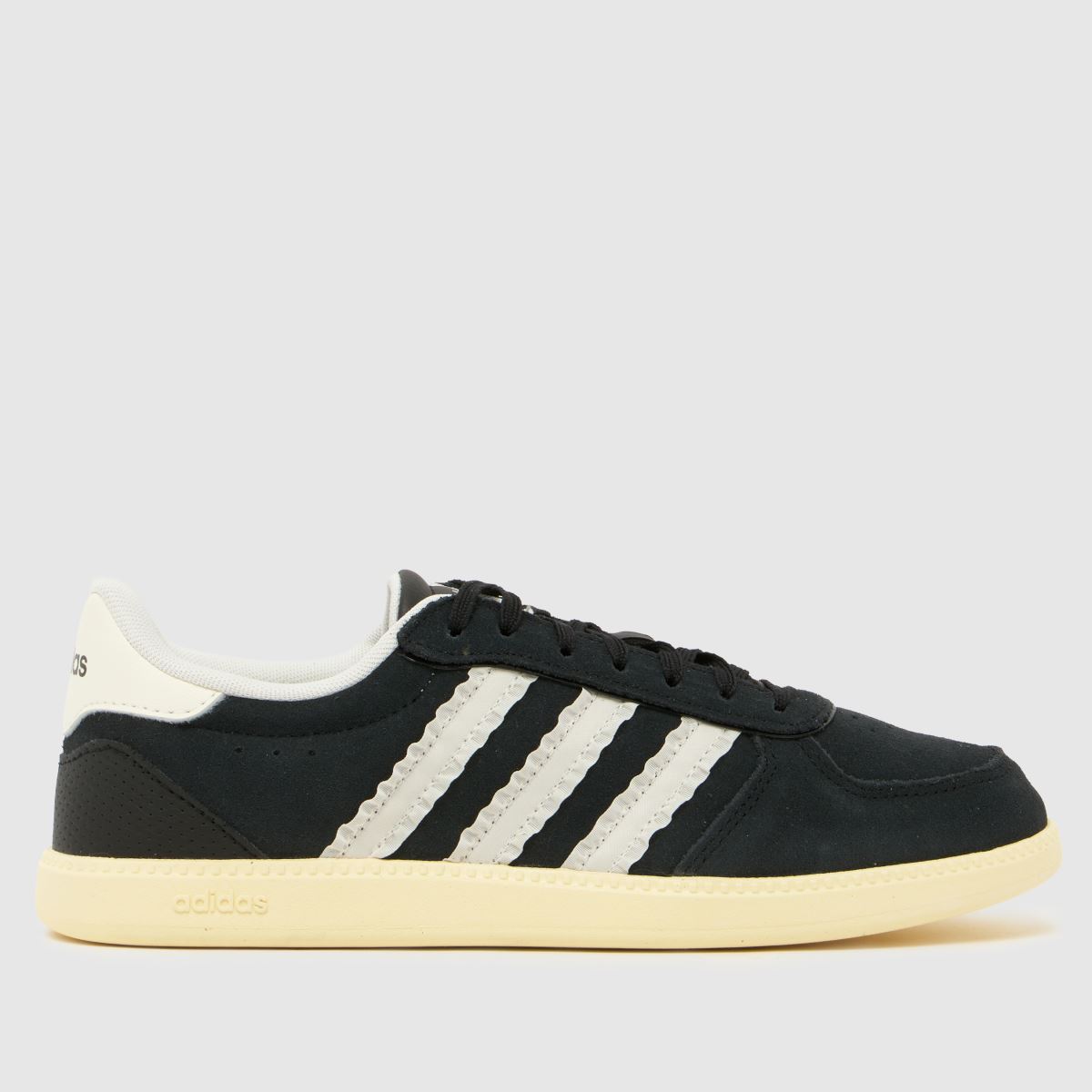 adidas Breaknet Sleek Trainers in Black & White