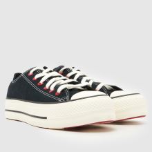 Converse Chucks in Love All Star Ox in Black Multi Converse Chucks in Love All Star Ox,2 of 4