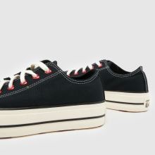 Converse Chucks in Love All Star Ox in Black Multi Converse Chucks in Love All Star Ox,4 of 4