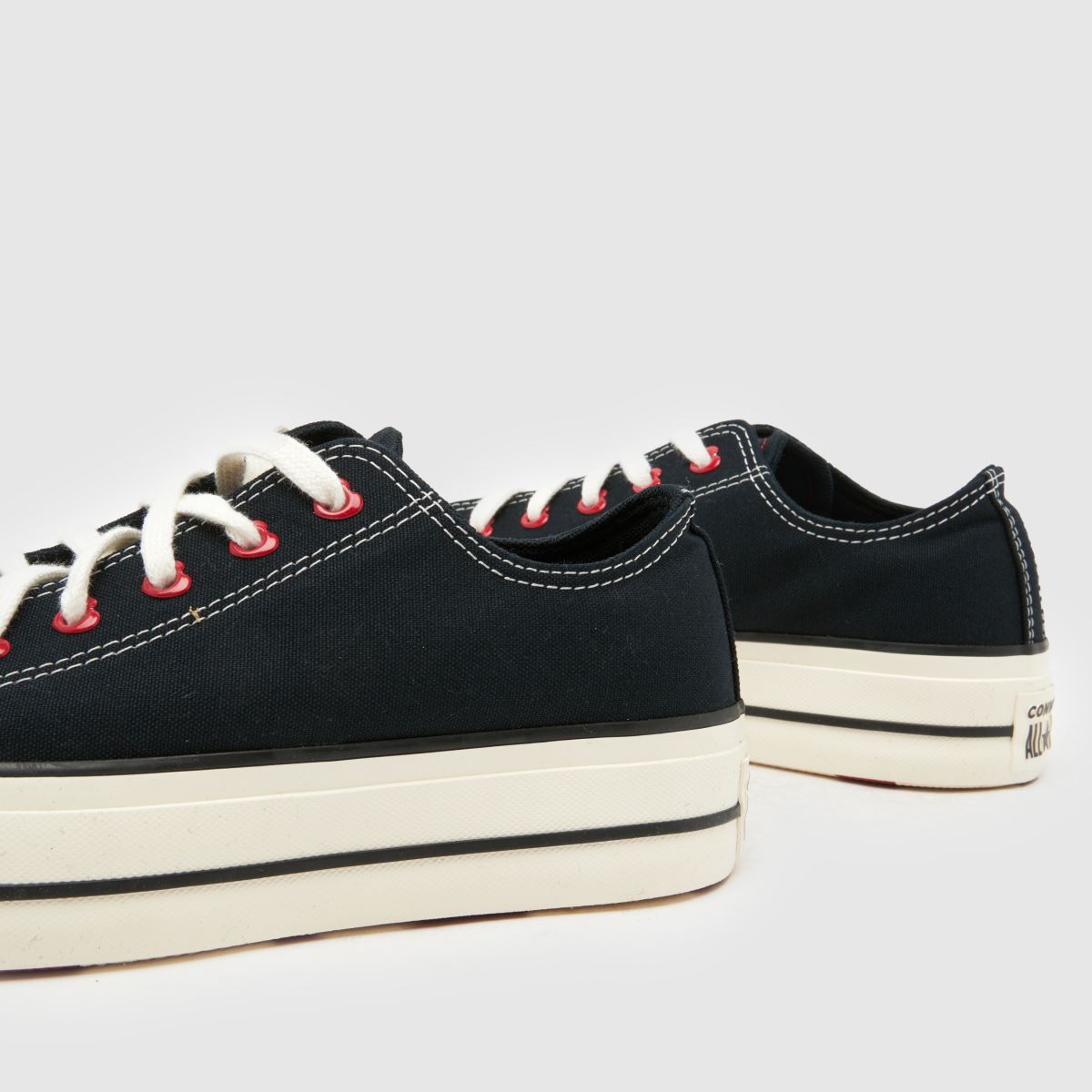 Converse Chucks in Love All Star Ox in Black Multi Converse Chucks in Love All Star Ox 7