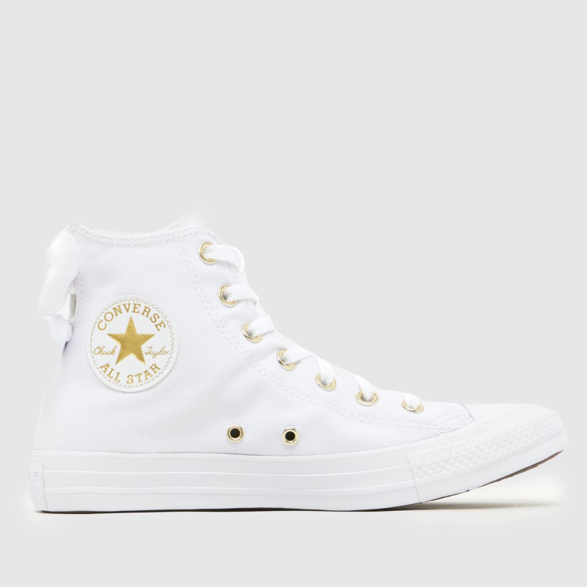 Converse All Star Hi Bow Trainers in White