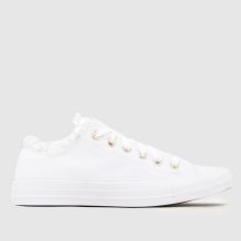 Converse All Star Ox Ruffles in White Converse All Star Ox Ruffles,1 of 4