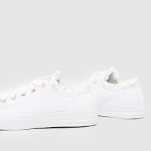 Converse All Star Ox Ruffles in White Converse All Star Ox Ruffles,4 of 4