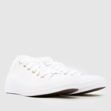 Converse All Star Ox Ruffles in White Converse All Star Ox Ruffles,2 of 4