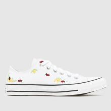 Converse All Star Lo Lemons in White & Yellow Converse All Star Lo Lemons,1 of 4