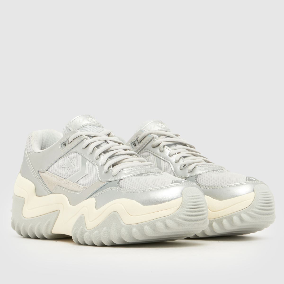 Converse Wave Motion in White & Silver Converse Wave Motion 8