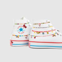 Converse All Star Hi Hello Kitty Charms in White Multi Converse All Star Hi Hello Kitty Charms,4 of 4