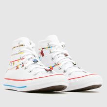 Converse All Star Hi Hello Kitty Charms in White Multi Converse All Star Hi Hello Kitty Charms,2 of 4