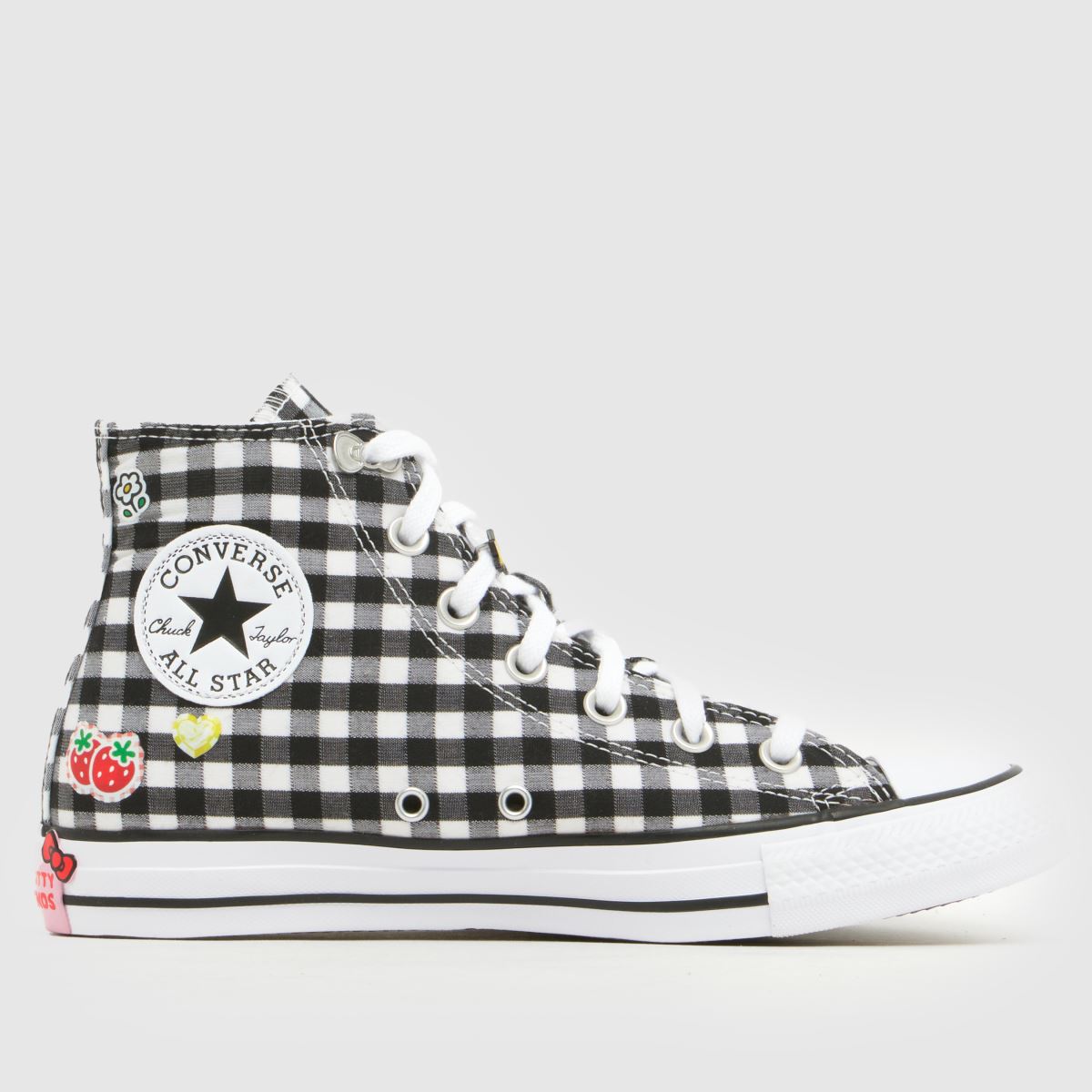 Converse All Star Hi Hello Kitty Trainers in Black Multi