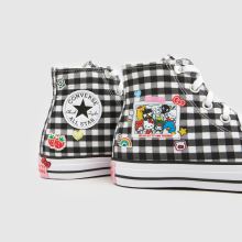 Converse All Star Hi Hello Kitty in Black Multi Converse All Star Hi Hello Kitty,3 of 4