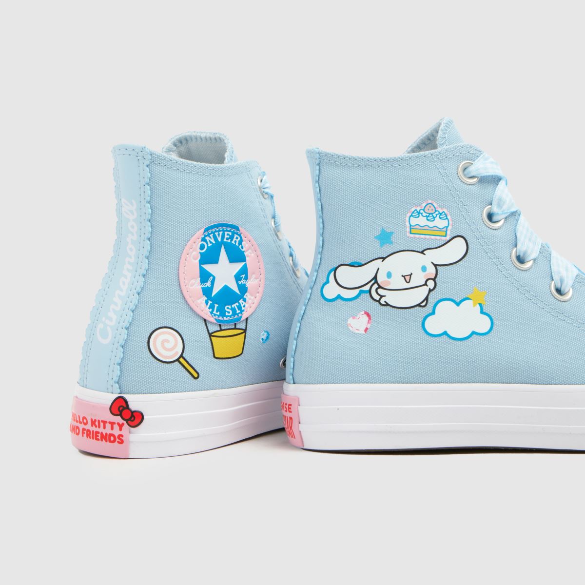 Converse All Star Hi Hello Kitty in Pale Blue Converse All Star Hi Hello Kitty 4