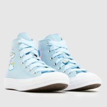 Converse All Star Hi Hello Kitty in Pale Blue Converse All Star Hi Hello Kitty,2 of 4