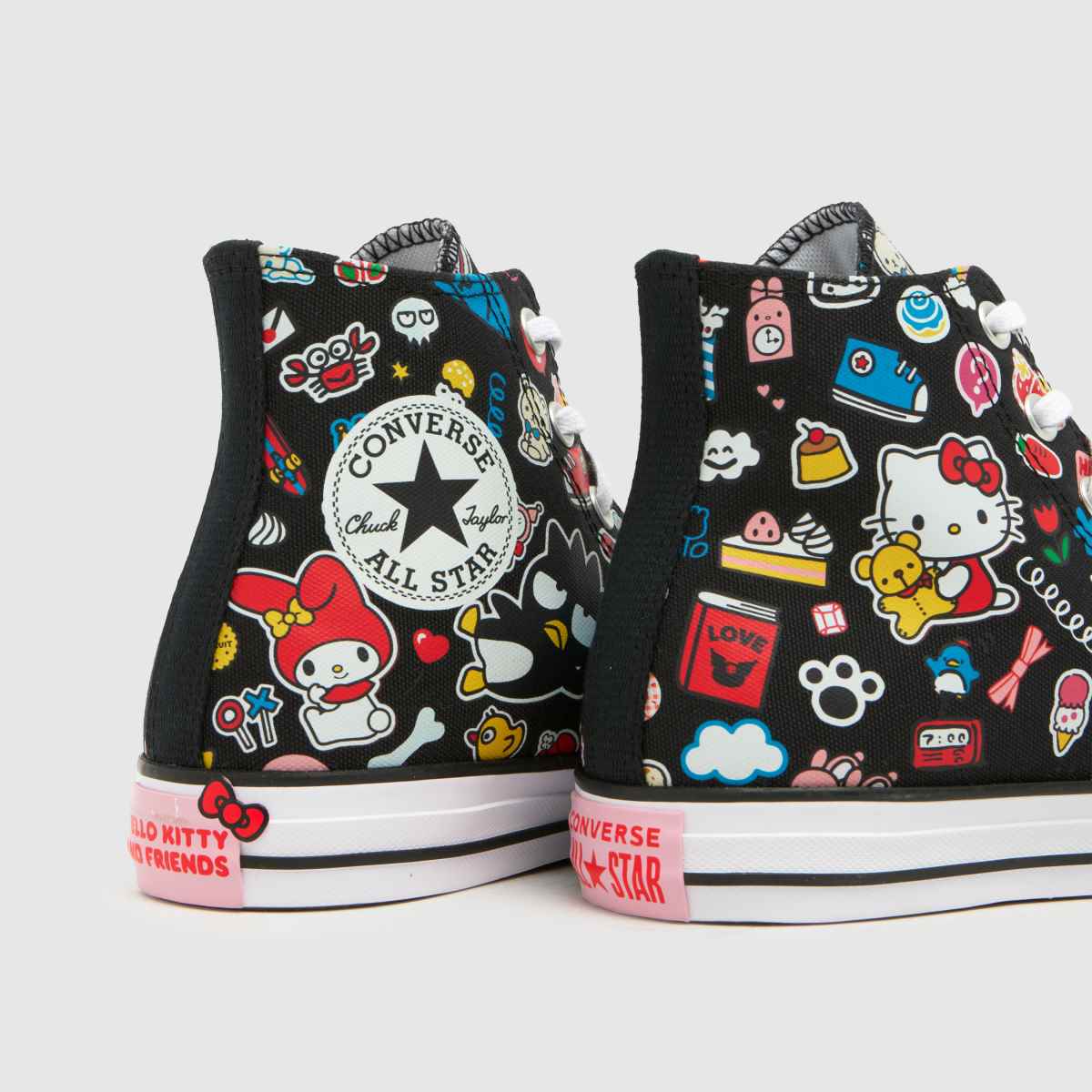 Converse All Star Hi Hello Kitty in Black Multi Converse All Star Hi Hello Kitty 7