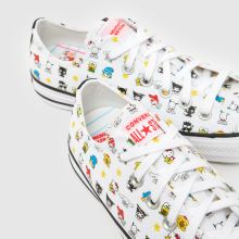 Converse All Star Ox Hello Kitty in White Multi Converse All Star Ox Hello Kitty,3 of 4