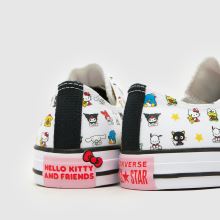 Converse All Star Ox Hello Kitty in White Multi Converse All Star Ox Hello Kitty,4 of 4